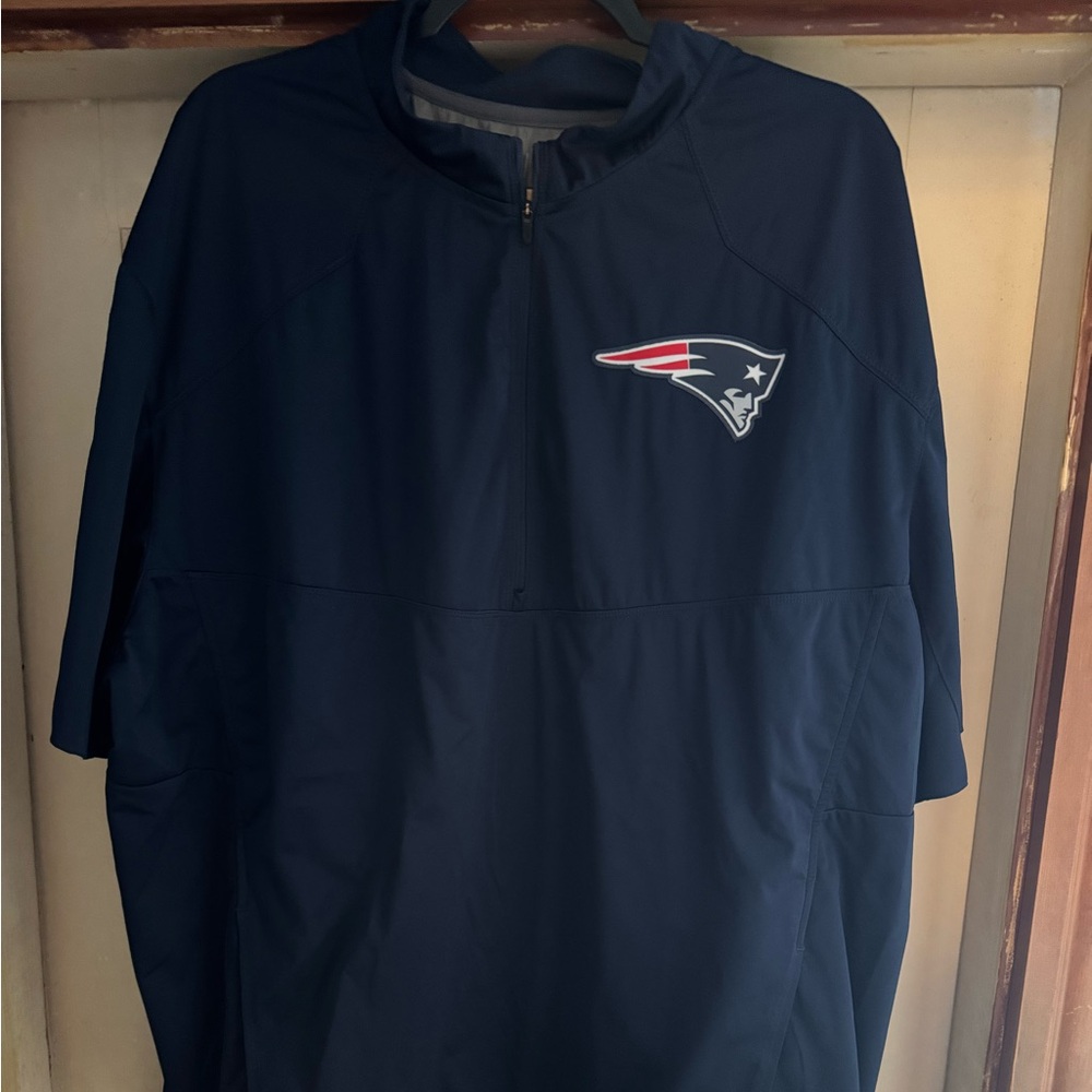 New England patriots Nike Navy Lightweight coach jacket xxl